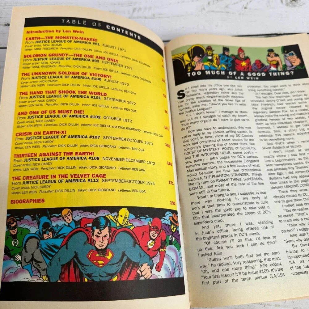 Crisis on Multiple Earths Vol 3 DC Comics Paperback‎ Graphic Novel
